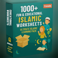 1,000+ Printable Kids Islamic Worksheets Bundle