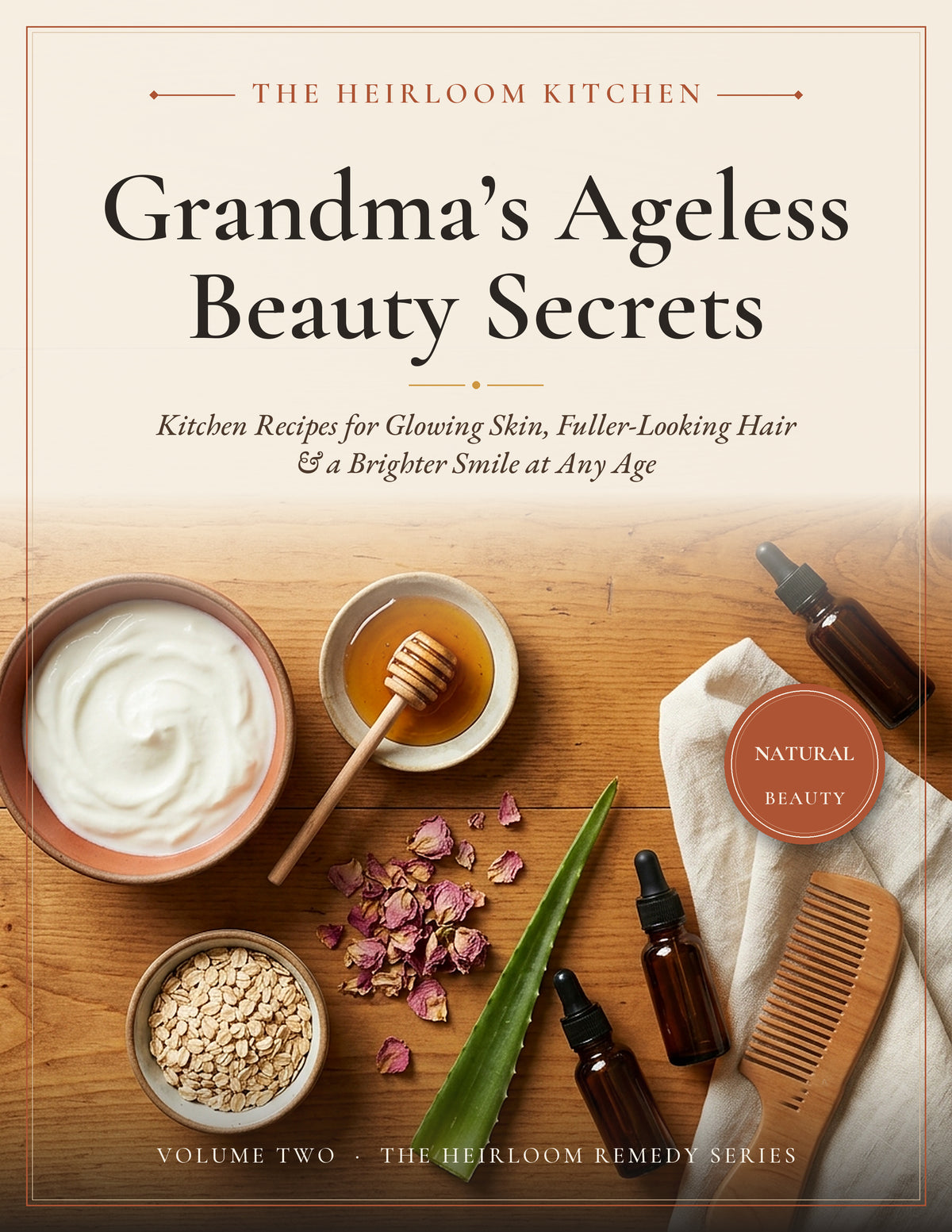Grandma's Ageless Beauty Secrets cover