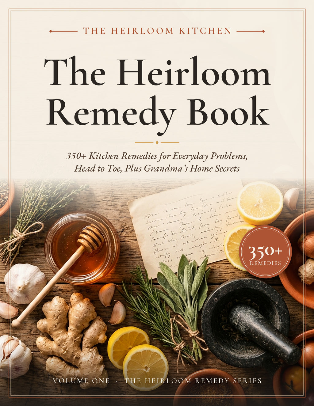 The Heirloom Remedy Book cover
