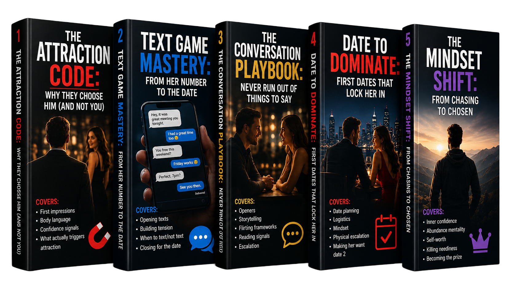 The Dating Playbook — 5-Book Bundle